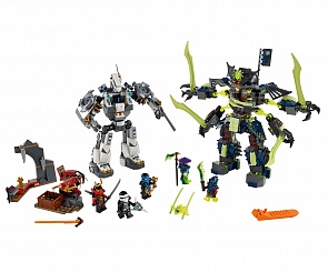 Lego Ninjago. Битва механических роботов (Lego, 70737-L)